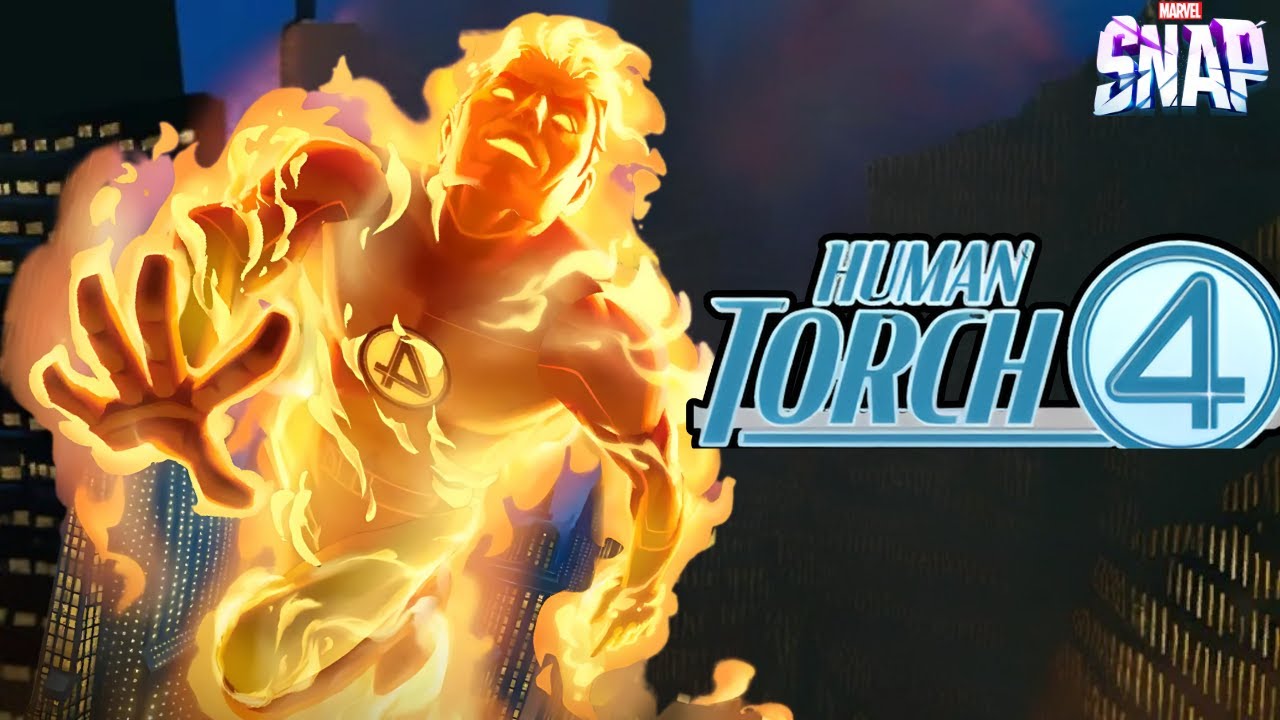 Johny Storm Burns The Meta! Human Torch Day 1 Decks - Marvel Snap