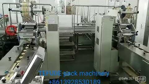 Full automatic bakery bread packaging machine line