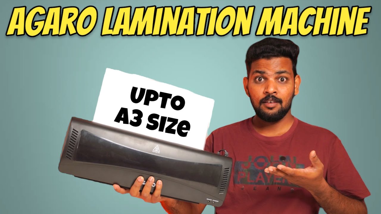 Agaro Lamination machine review tamil Best lamination machine under