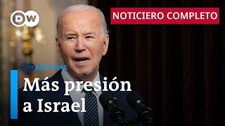 DW Noticias del 4 de abril: EE.UU. exige a Israel proteger a civiles [Noticiero completo]