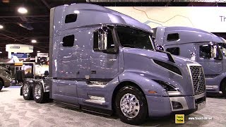 2018 Volvo VNL 760 70inch High Roof Long haul Sleeper - Walkaround - 2017 NACV Show Atlanta