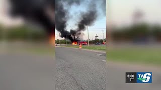 UPDATE: Suspect in custody after alleged shooting in Marquette that ended in fiery Negaunee crash