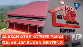 Download lagu Why Do Merah Putih Village Cooperatives Use Galvalume Instead of Roof Tiles?