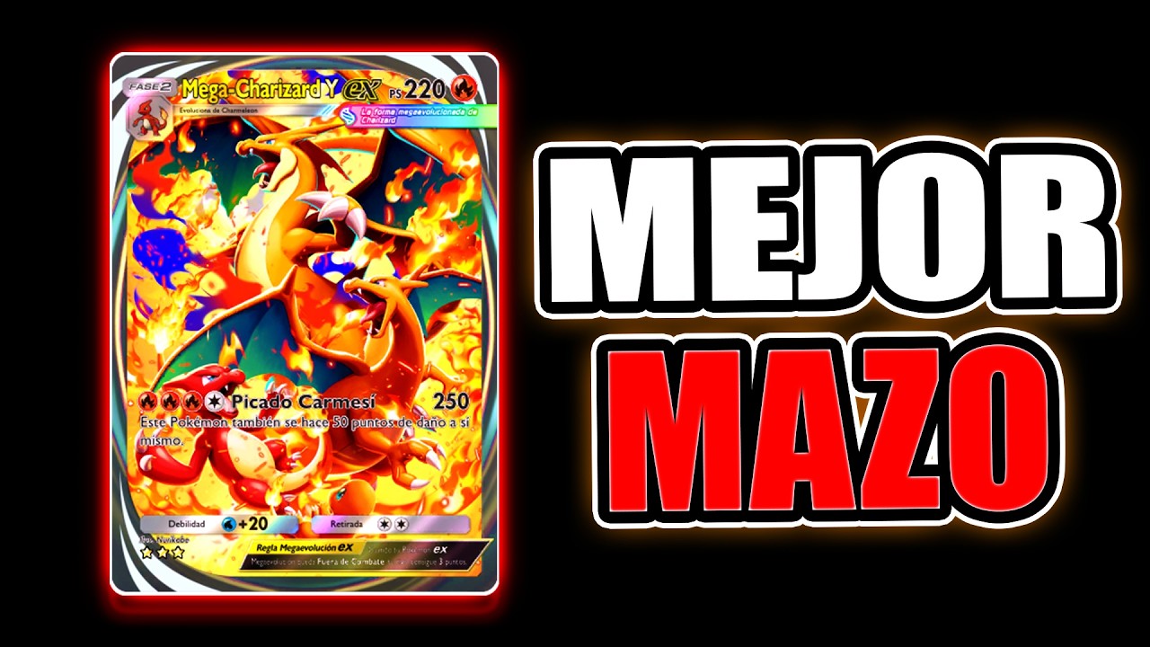 El NUEVO MEJOR MAZO de MEGA CHARIZARD Y en Pokemon TCG Pocket