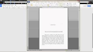 How To Format A Book For Create Space in Word   Video 1