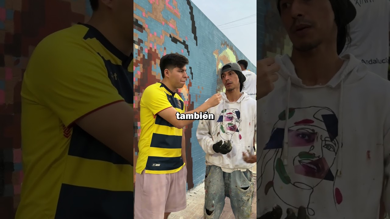 un mural muy ECUATORIANO 🥹🇪🇨 