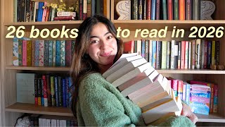 26 books I want to read in 2026!