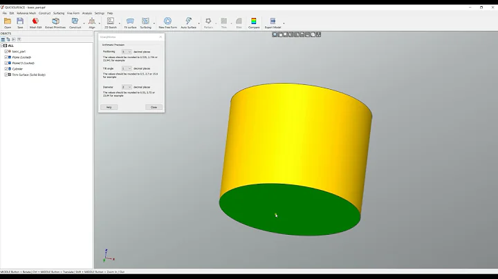QS Tutorials: Straightness