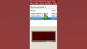 Cómo encontramos?? UN DISPLAY 14 SEGMENTOS | MULTIPLEXADO X4 | DE CÁTODO COMÚN - PROTEUS