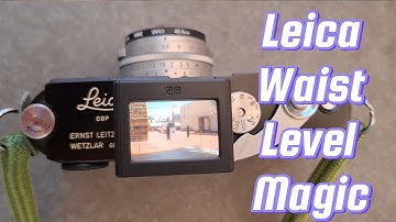 Turn your Leica into a Hasselblad | Waist Level Viewfinder for Leica or any Film or Digital Camera
