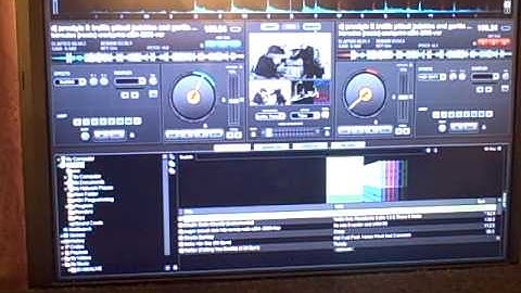 Quick run through on Video on the Numark NS7 using Virtual DJ version 6.02