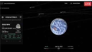 Asteroides Prรณximos. Nasa Asteroid Tracking: 2022 BP4, 2022 BY, 2022 BT4, 2022 BH2, 2022 BF1