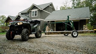 DIY ATV Log Arch