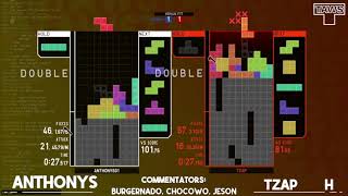 Tetr.io Taws Open 15 - Vs Tzap With Commentary 14-03-22