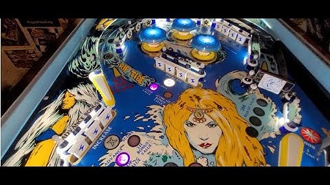 1980 Stern Seawitch Pinball Machine walkthrough of the finished product!