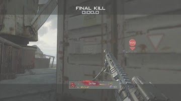 MW3 aground Across Map Trickshot