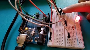How to operate push button with internal pull up resistor using Arduino Uno
