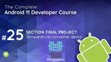 Temperature Convertor Project (Demo) - The Complete Android 11 Developer Course