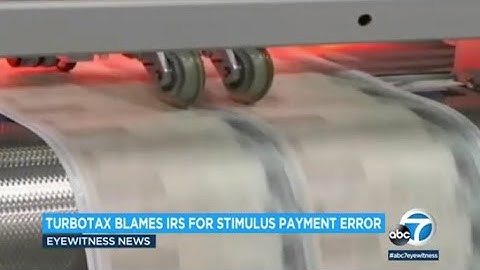 Turbo Tax blames IRS for stimulus money deposited into wrong accounts