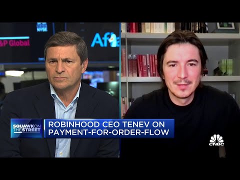 Robinhood ceo vlad tenev: payment for order flow has helped establish free trading