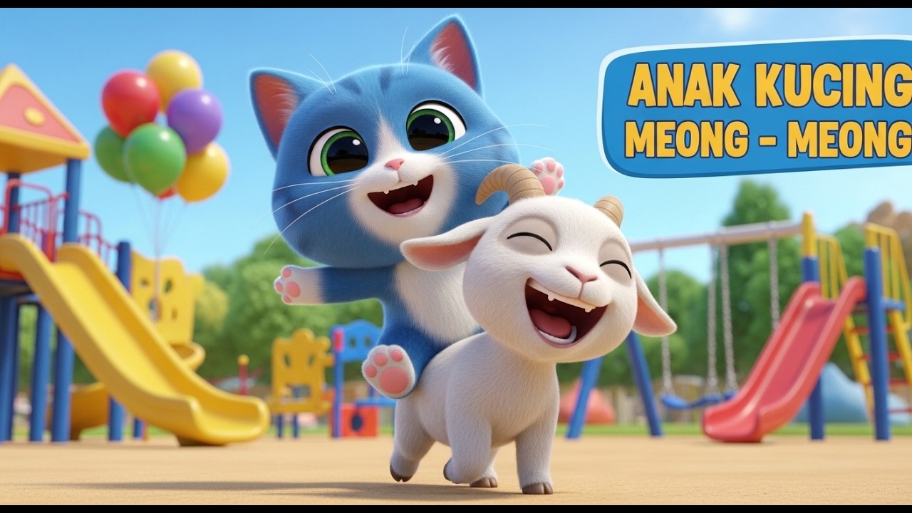 Anak Kucing Meong - Meong | Lagu Anak Populer & Ceria  | JIBI INDONESIA
