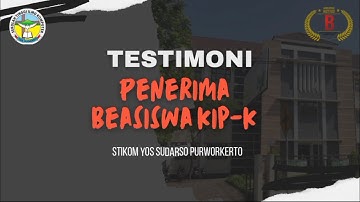TESTIMONI BEASISWA KIP Kuliah STIKOM Yos Sudarso