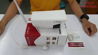Camera J Tech Ip Wifi Báo Trộm Hd5632W3. Gởi Video Tức Thời Khi Có Trộm Đột Nhập