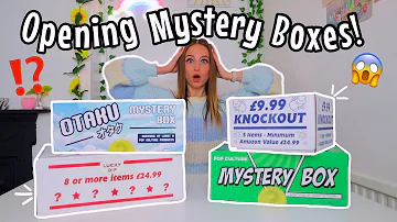 OPENING *GIANT* MYSTERY BOXES WORTH £200!!😱🎁⁉️ (INSANE FINDS!!🫢) | Rhia Official♡