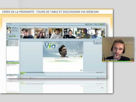 Usages pédagogiques de la classe virtuelle pour le tuteur à distance. Classilio