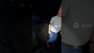 Hank Hill gets lost in the woods