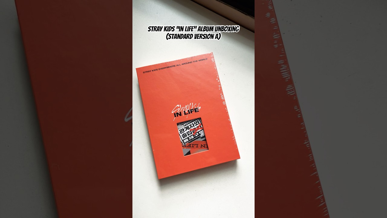Stray Kids “In Life” album unboxing - Standard version A