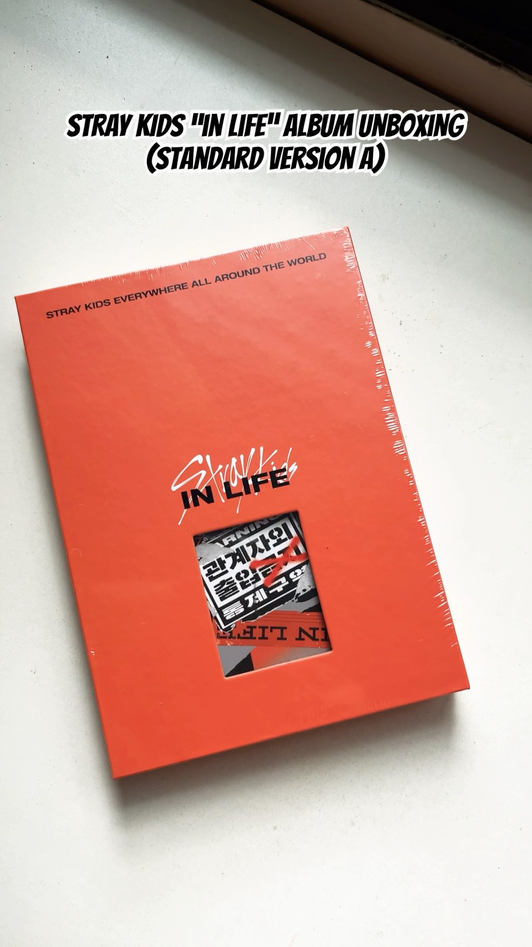 Stray Kids “In Life” album unboxing - Standard version A