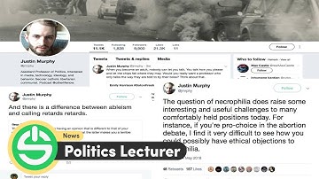 Justin Murphy Tweet Allegations