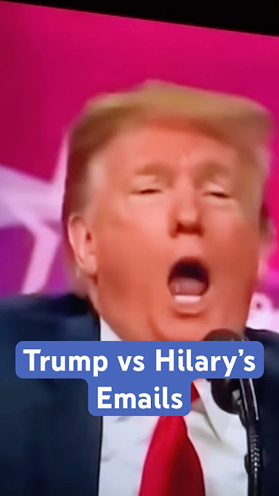 Donald Trump Vs Emails #youtubeshorts