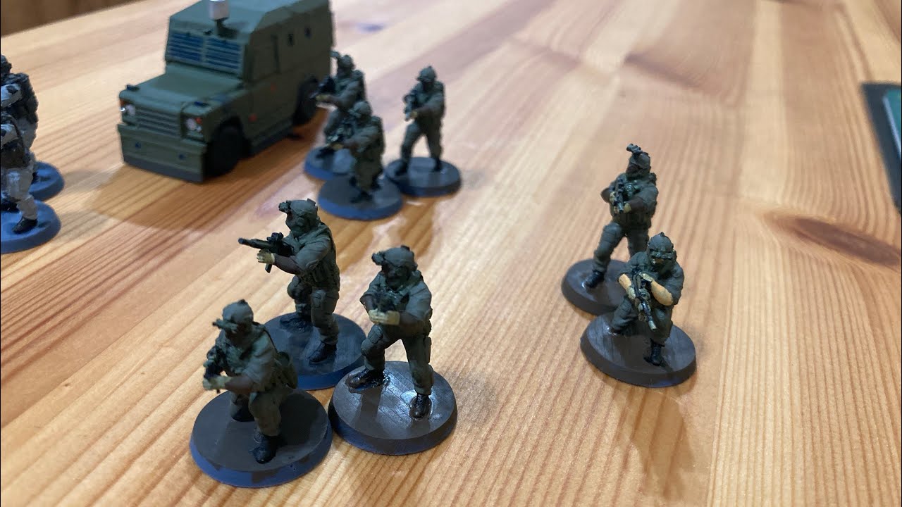Workbench Update! 3D Printed Special Forces from the land down under