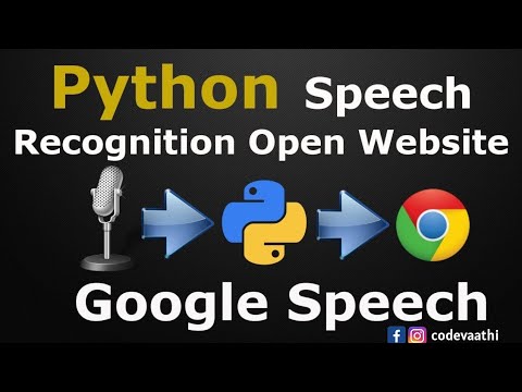 Speech to Text Converter using Python | Simple Python Code | Short video tips