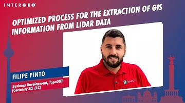 FILIPE PINTO: OPTIMIZED PROCESS FOR THE EXTRACTION OF GIS INFORMATION FROM LIDAR DATA