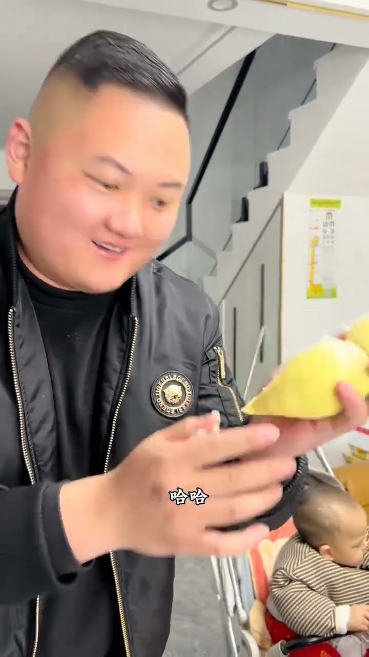 One durian costs me a day's salary. In less than 2 minutes, we finished our family's ordinary li
