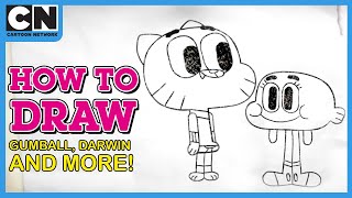 How To Draw Your Favourite Cartoon Network Characters | Imagination Studios | Cartoon Network