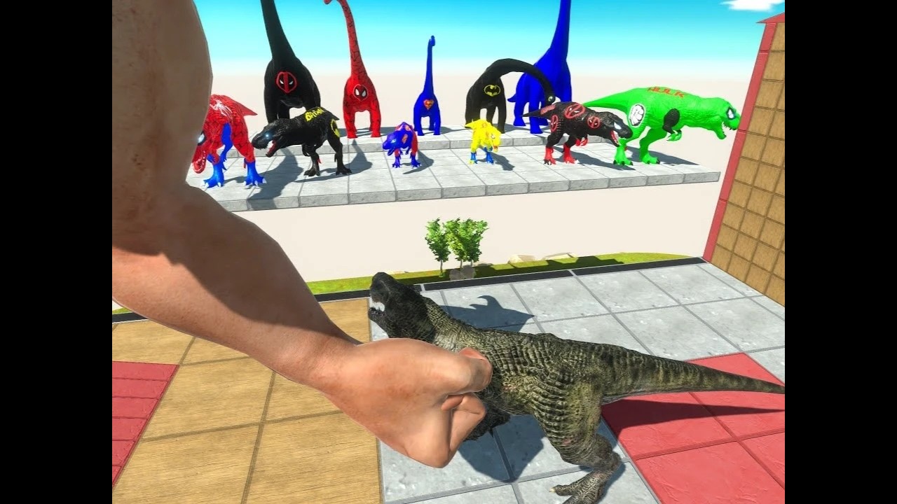 Animal Battle Simulator Boxing Challenge 🥊 | The Dinosaur ALWAYS Wins?!