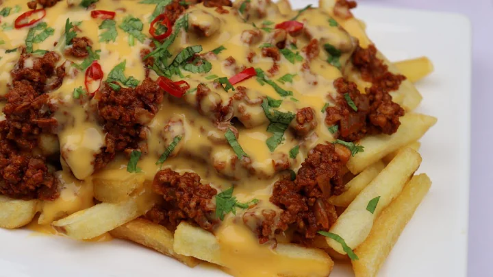 Loaded Fries with Cheese Sauce,Quick And Easy Recipe By Recipes Of The World