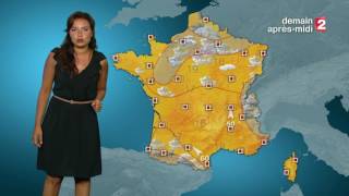La Meteo Danais Baydemir Le 2016 08 26 Soir Sur France 2