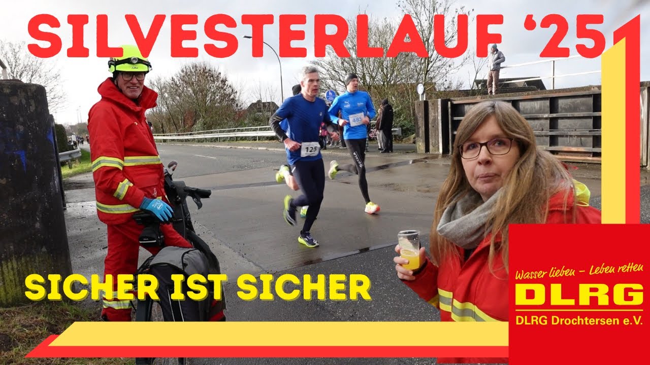 Wir sichern den 50. Silvesterlauf 2025  des TVG Drochtersen - DLRG Drochtersen #dlrgwellenschlagen