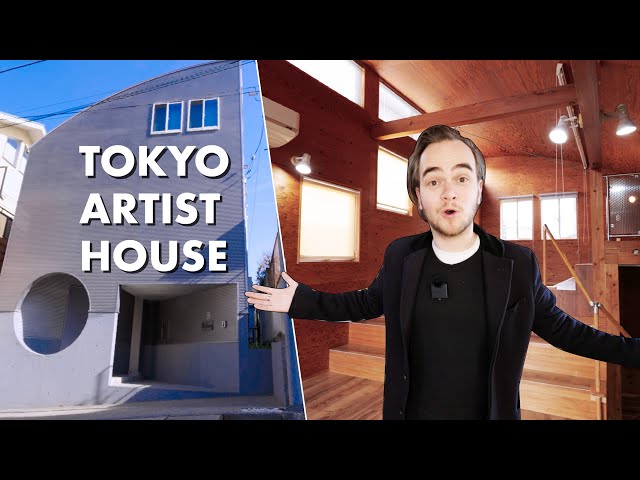 Inside a $500,000 Tokyo CUSTOM ARTIST'S HOUSE | Tokyo Portfolio Home Tour