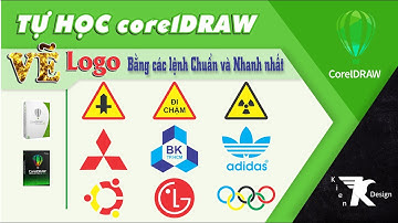 Học Corel | Vẽ Logo Bằng CorelDraw Chuẩn Nhất | Học Thiết Kế Đồ Họa