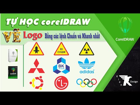 Học Corel | Vẽ Logo Bằng CorelDraw Chuẩn Nhất | Học Thiết Kế Đồ Họa