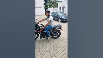 First Ride tvs Apache rtr 160 2v new model 2024 #shorts #trending #tvs #shorts