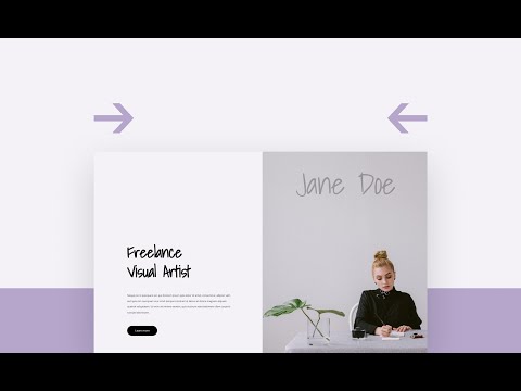 How to Create a Beautiful Column Colliding Hero Section on Scroll with Divi