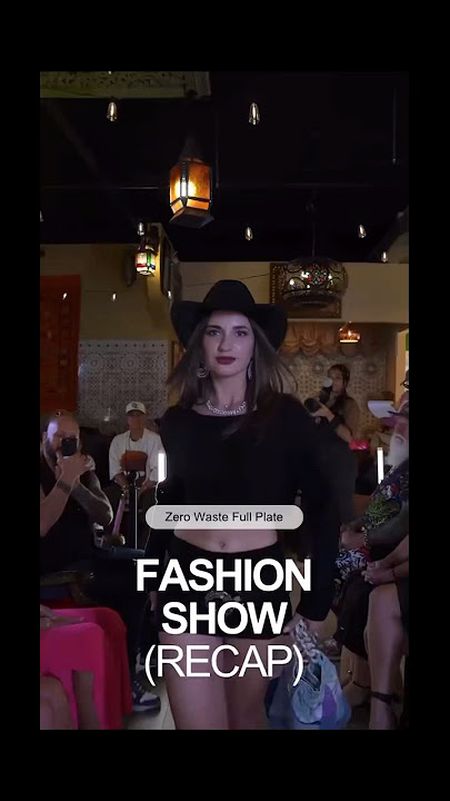 ♻️✨ Zero Waste Full Plate Show at @kazbacafe : upcycled fashion, live music & community vibes! 💚