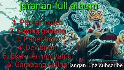 Lagu Jaranan || terbaru Pamet muleh full album